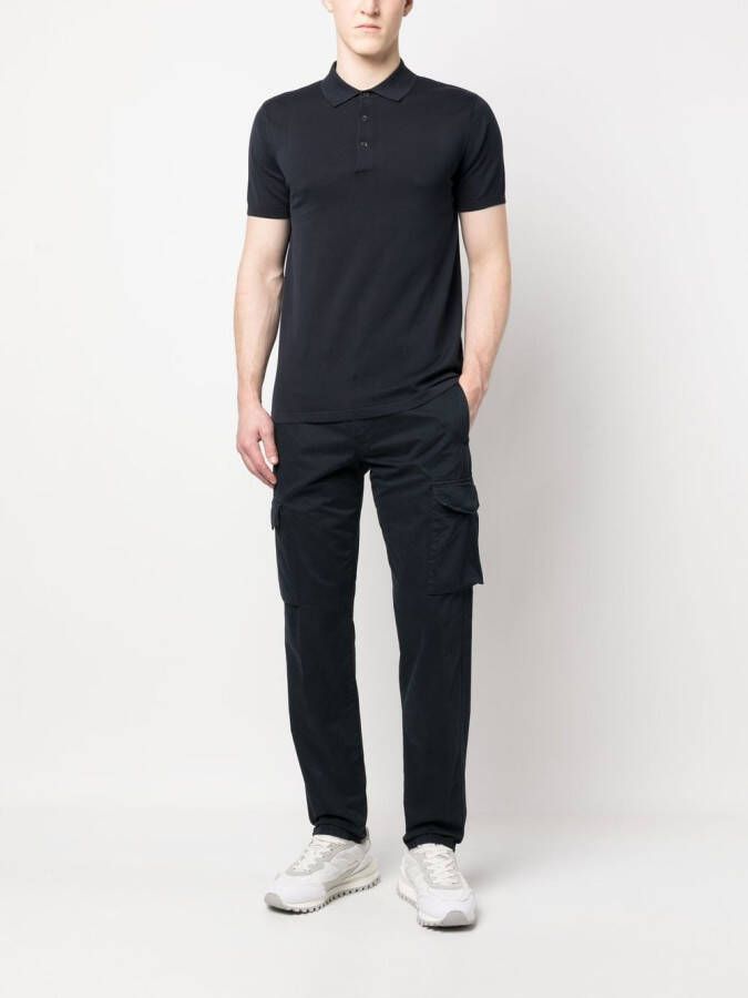 ASPESI Katoenen poloshirt Blauw