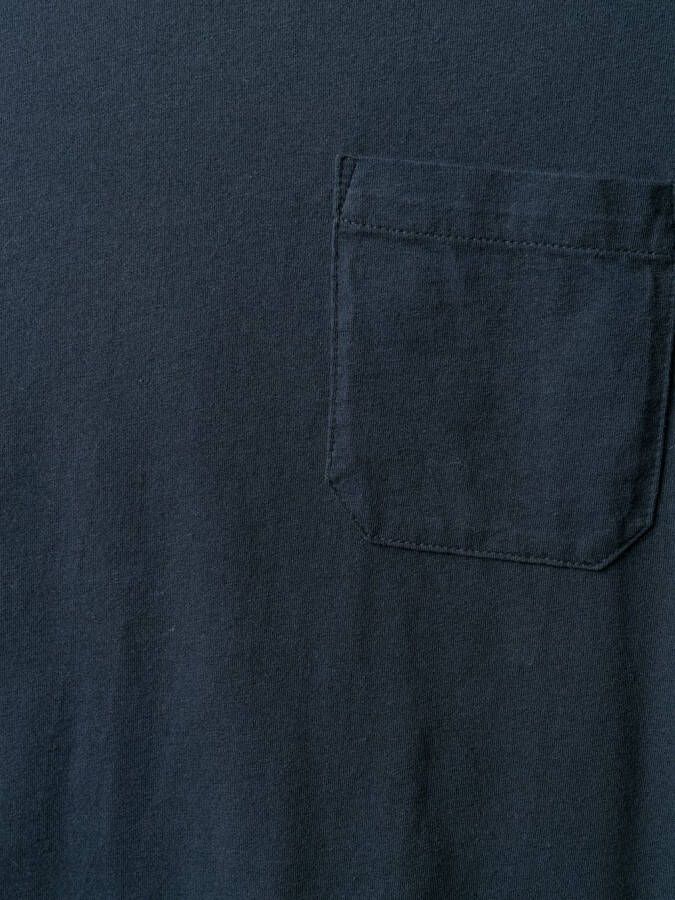 ASPESI Effen T-shirt Blauw