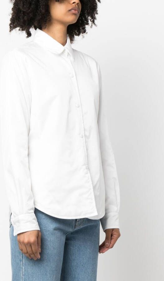 ASPESI Gewatteerd shirtjack Wit