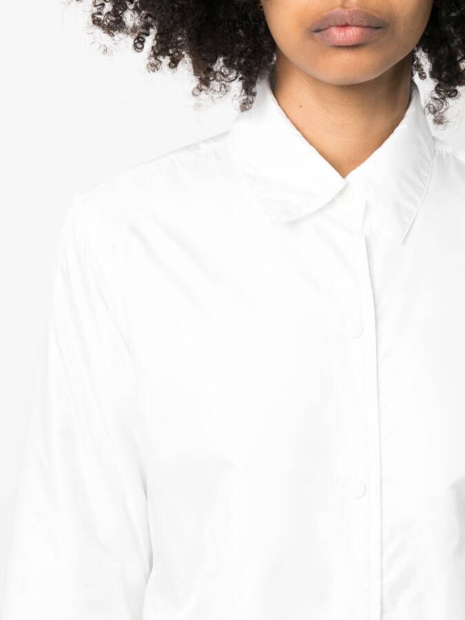 ASPESI Gewatteerd shirtjack Wit