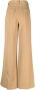 ASPESI High waist palazzo broek Bruin - Thumbnail 2