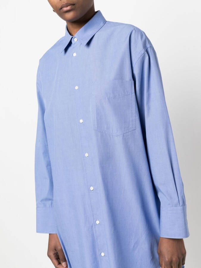 ASPESI Katoenen blouse Blauw