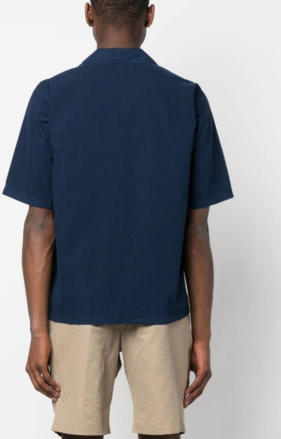 ASPESI Katoenen overhemd Blauw