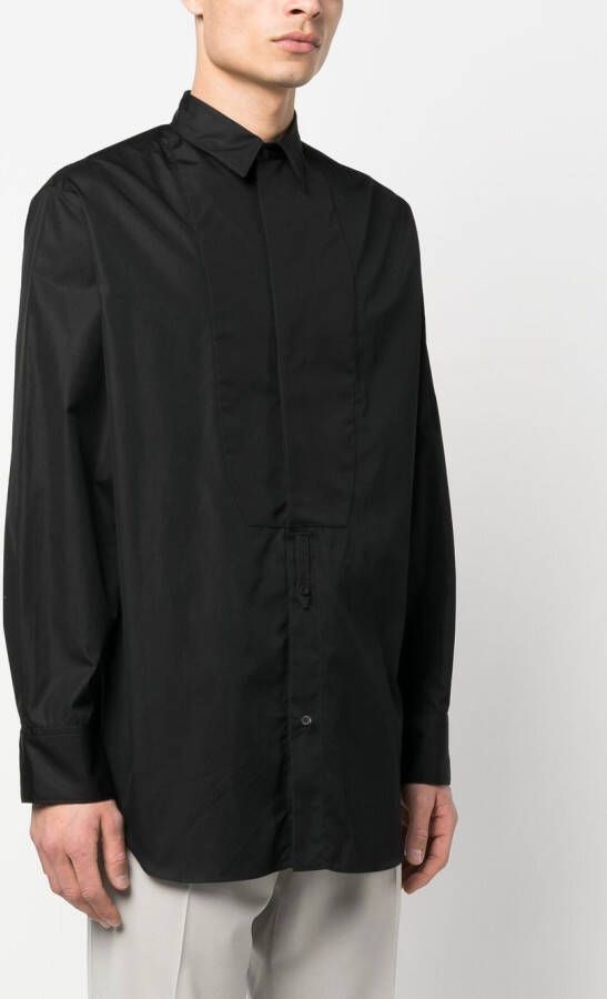 ASPESI Katoenen overhemd Zwart