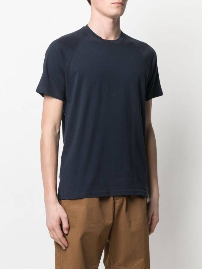 ASPESI Katoenen T-shirt Blauw