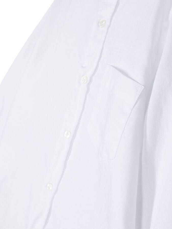 Aspesi Kids Kraagloos shirt Wit