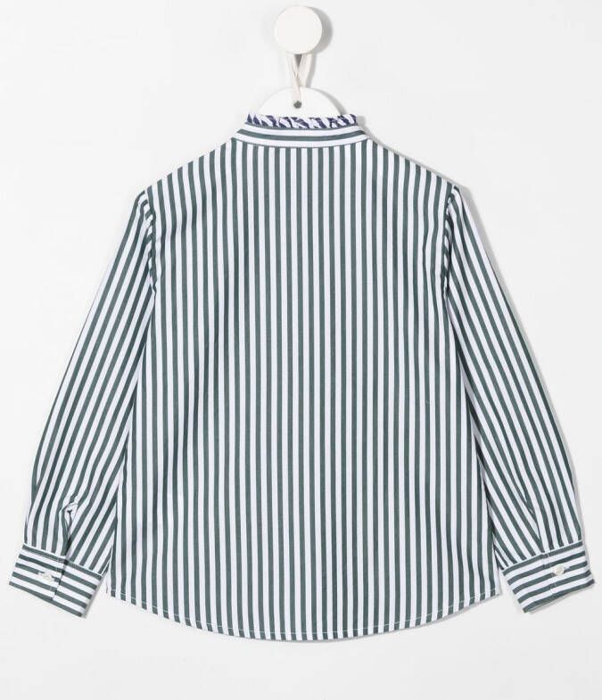 Aspesi Kids Gestreept shirt Wit