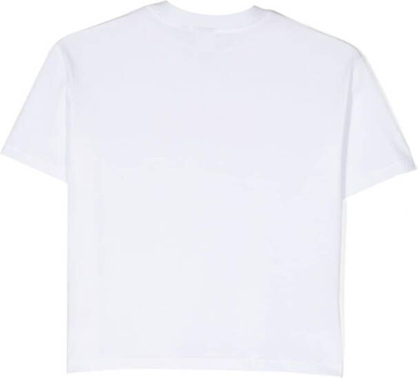 Aspesi Kids T-shirt met logoprint Wit