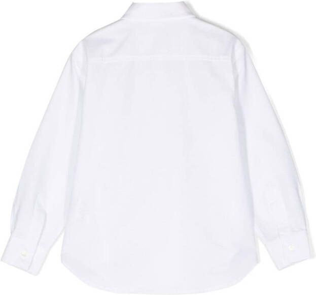 Aspesi Kids Shirt met klassieke kraag Wit