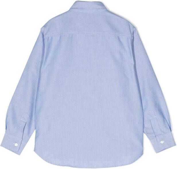 Aspesi Kids Shirt met lange mouwen Blauw