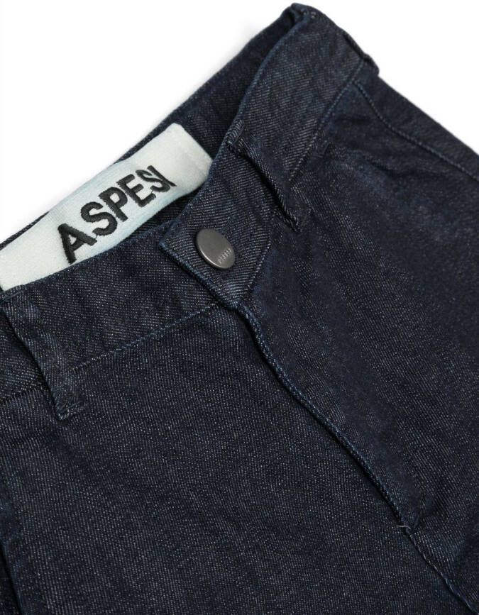 Aspesi Kids Straight jeans Blauw