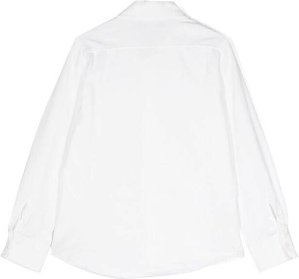 Aspesi Kids T-shirt met borstzak Wit