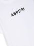 Aspesi Kids T-shirt met logoprint Wit - Thumbnail 3