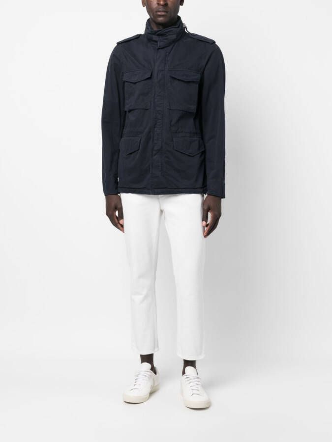 ASPESI Legerjack met zakken Blauw