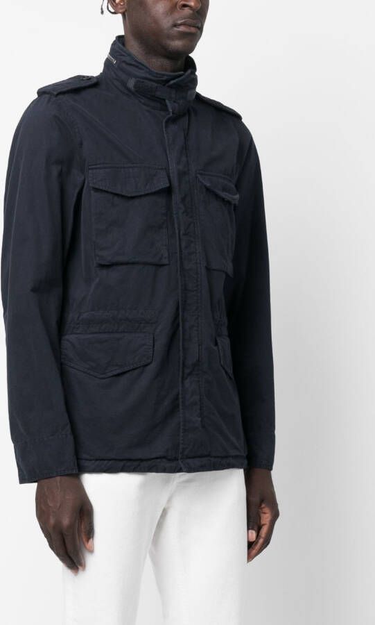 ASPESI Legerjack met zakken Blauw