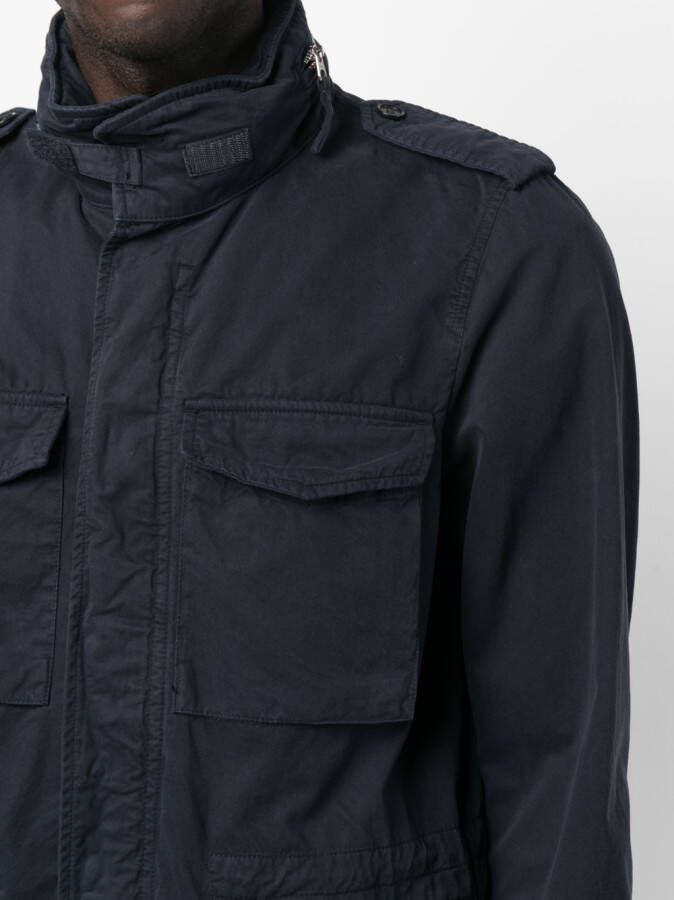 ASPESI Legerjack met zakken Blauw