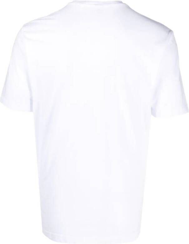 ASPESI T-shirt met logopatch Wit