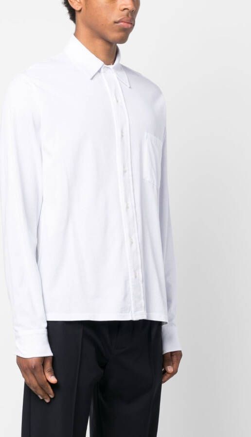 ASPESI Katoenen overhemd Wit