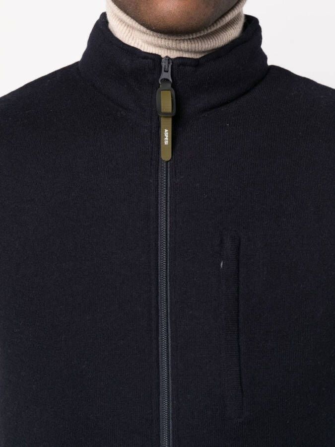 ASPESI Mouwloos vest Blauw