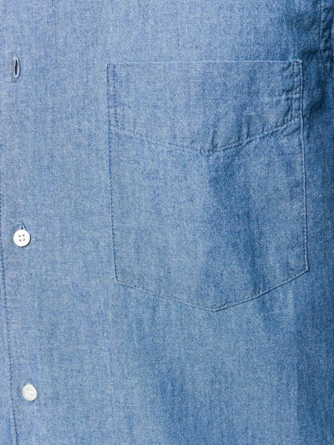 ASPESI Overhemd met lange mouwen Blauw