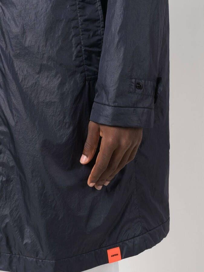 ASPESI Parka met capuchon Blauw
