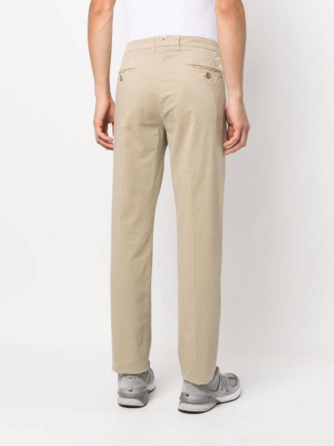 ASPESI Broek met geplooid detail Beige