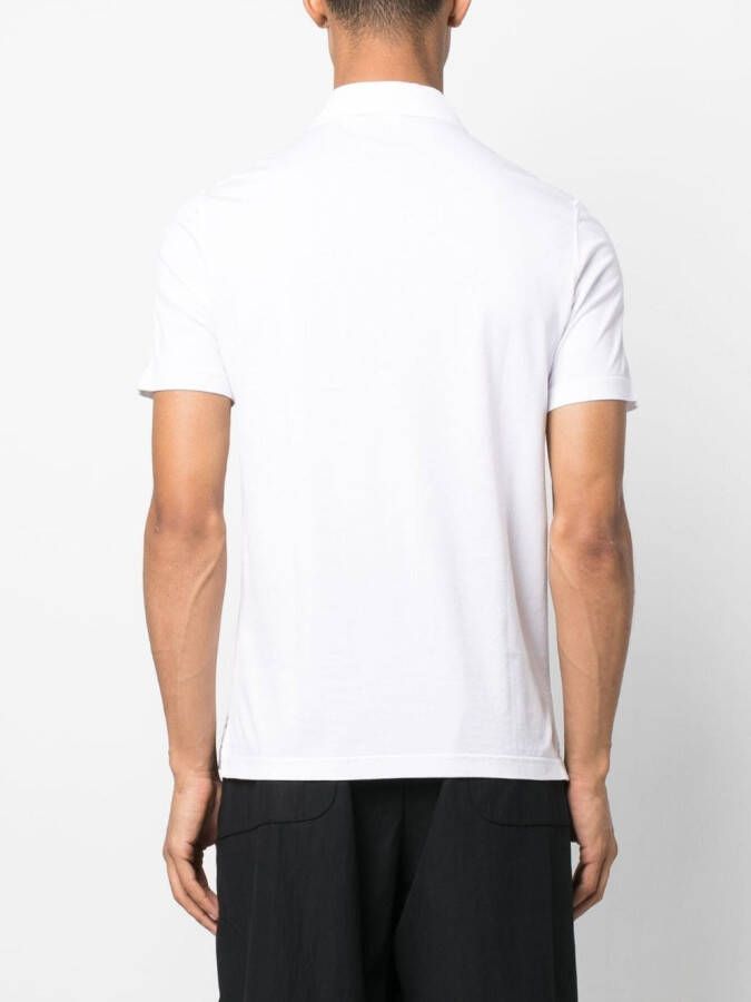 ASPESI Poloshirt met korte mouwen Wit
