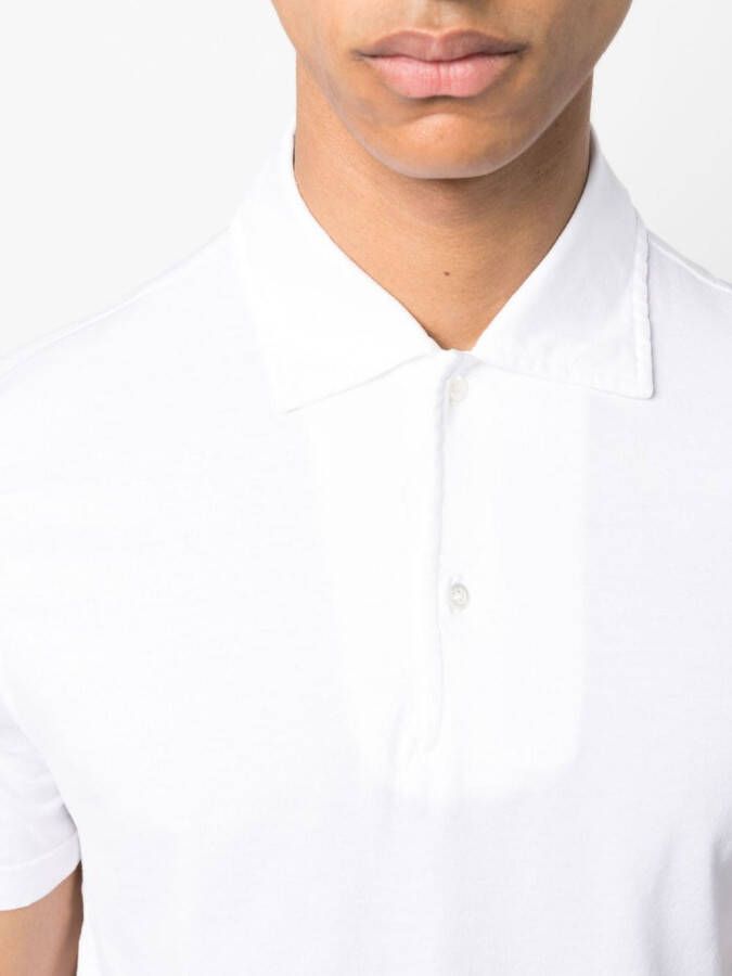ASPESI Poloshirt met korte mouwen Wit