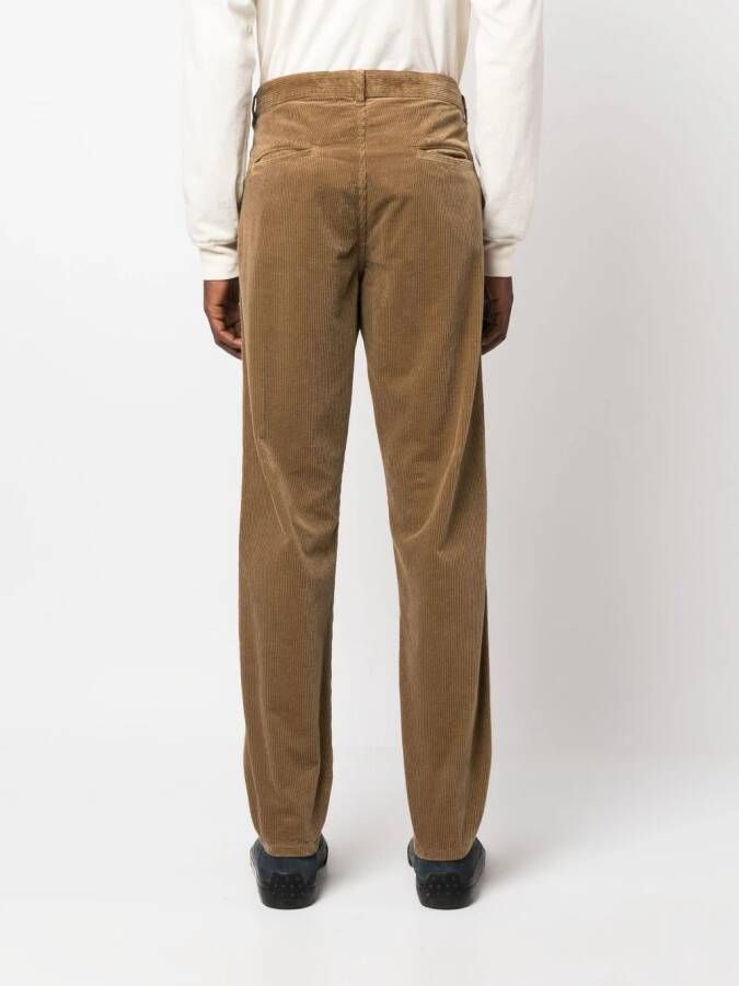 ASPESI Ribfluwelen broek Bruin