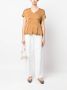 ASPESI Flared blouse Bruin - Thumbnail 2