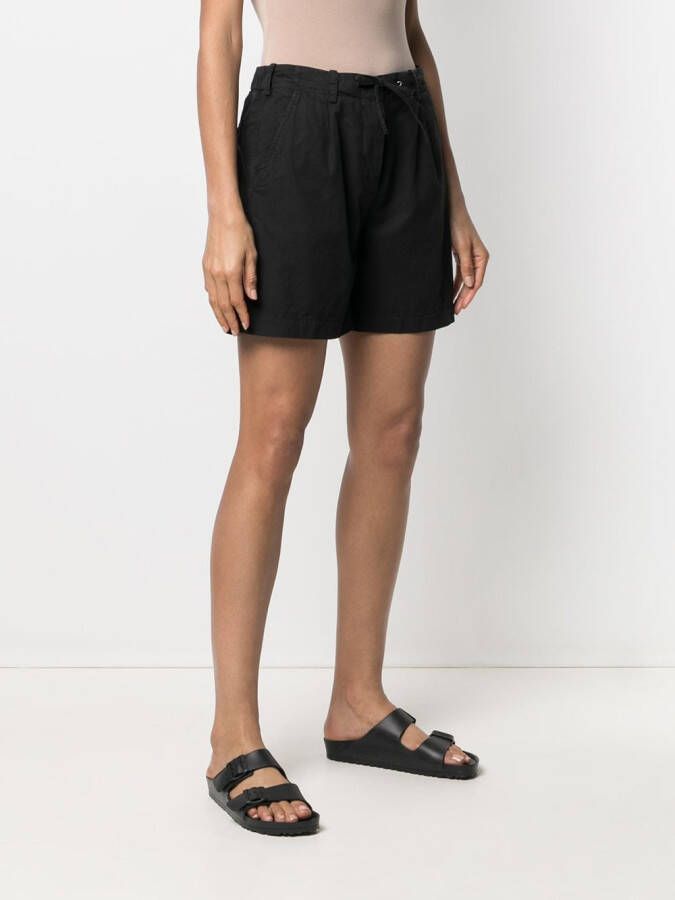 ASPESI Shorts met trekkoord Zwart
