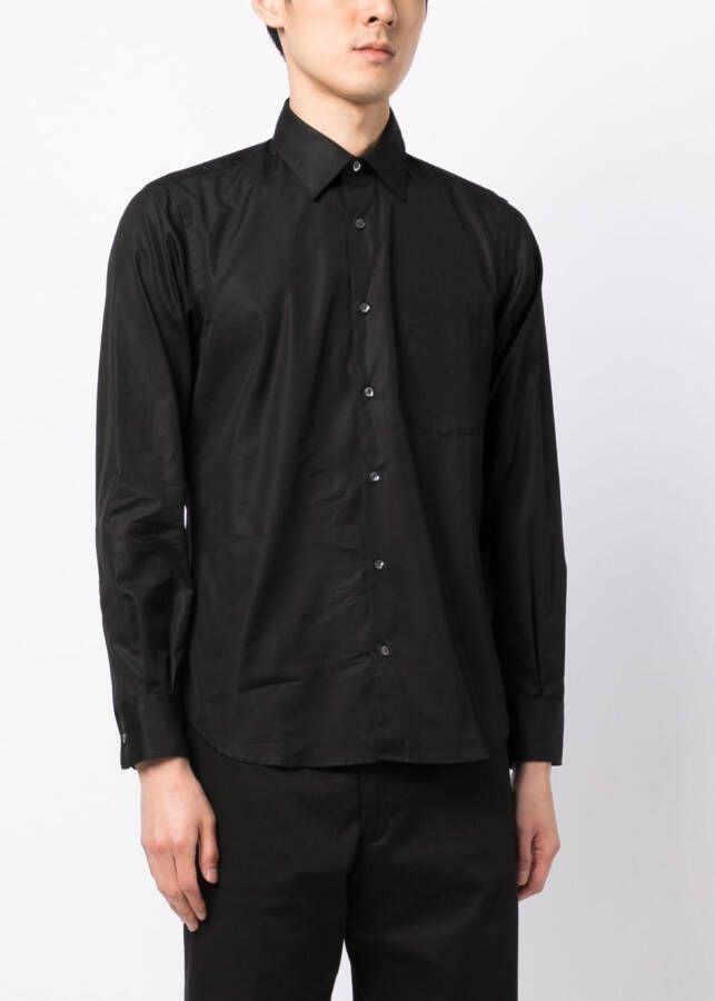 ASPESI Slim-fit overhemd Zwart