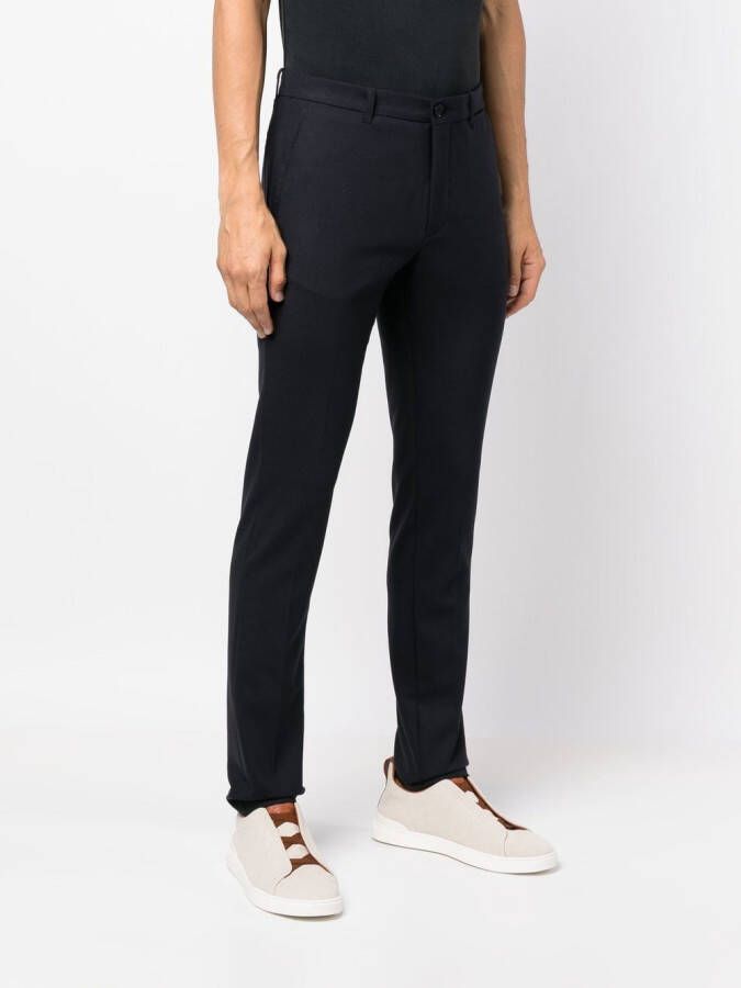 ASPESI Slim-fit pantalon Blauw