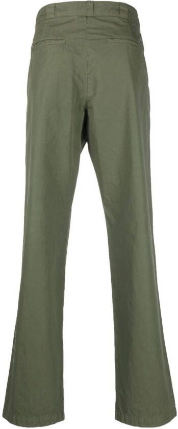 ASPESI Straight broek Groen
