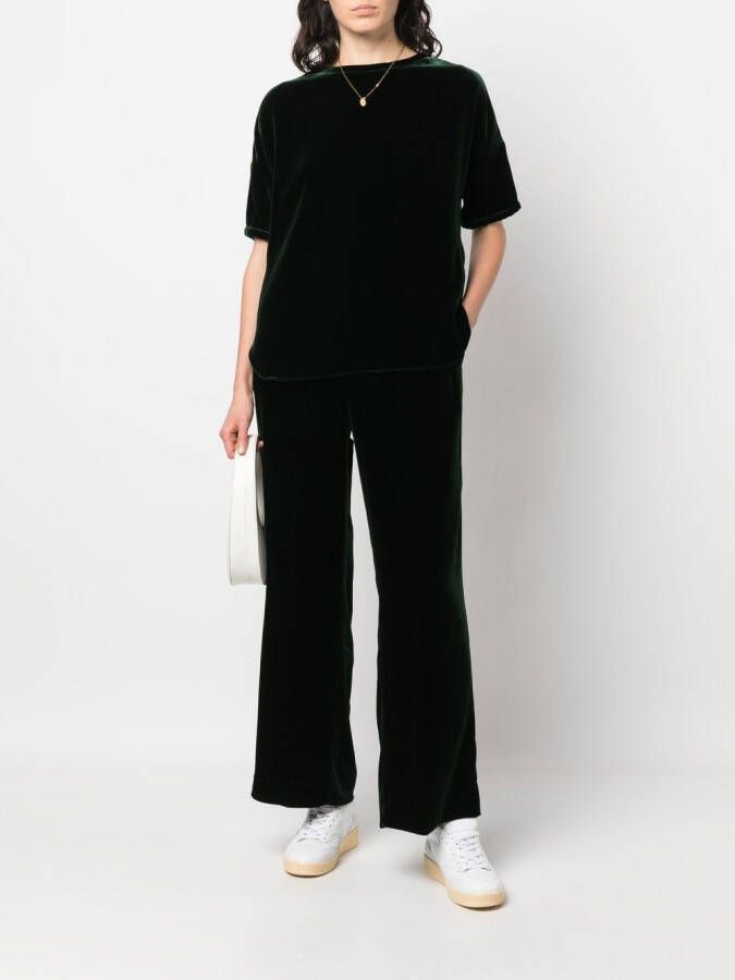 ASPESI Straight broek Groen