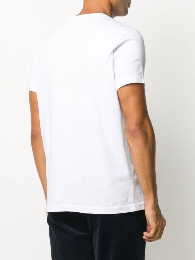 ASPESI T-shirt met logo Wit