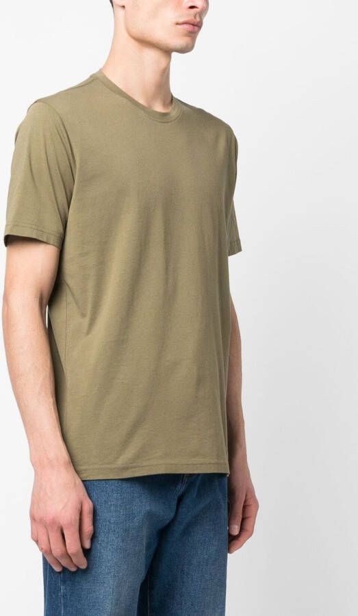 ASPESI T-shirt met logopatch Groen