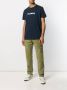 ASPESI T-shirt met print Blauw - Thumbnail 2
