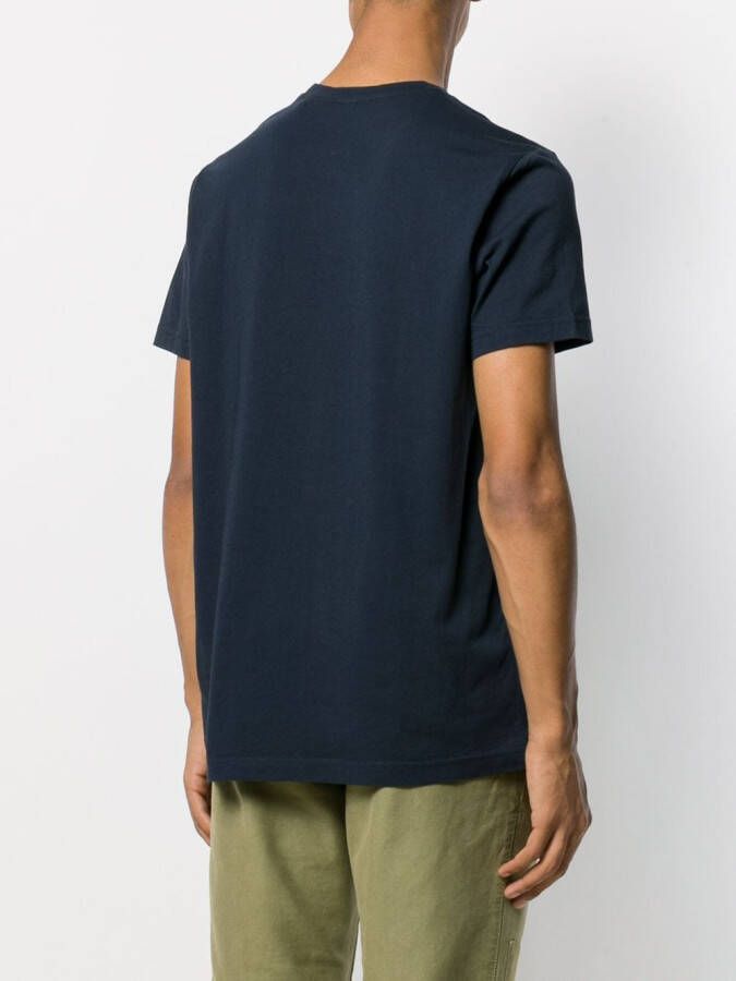 ASPESI T-shirt met print Blauw