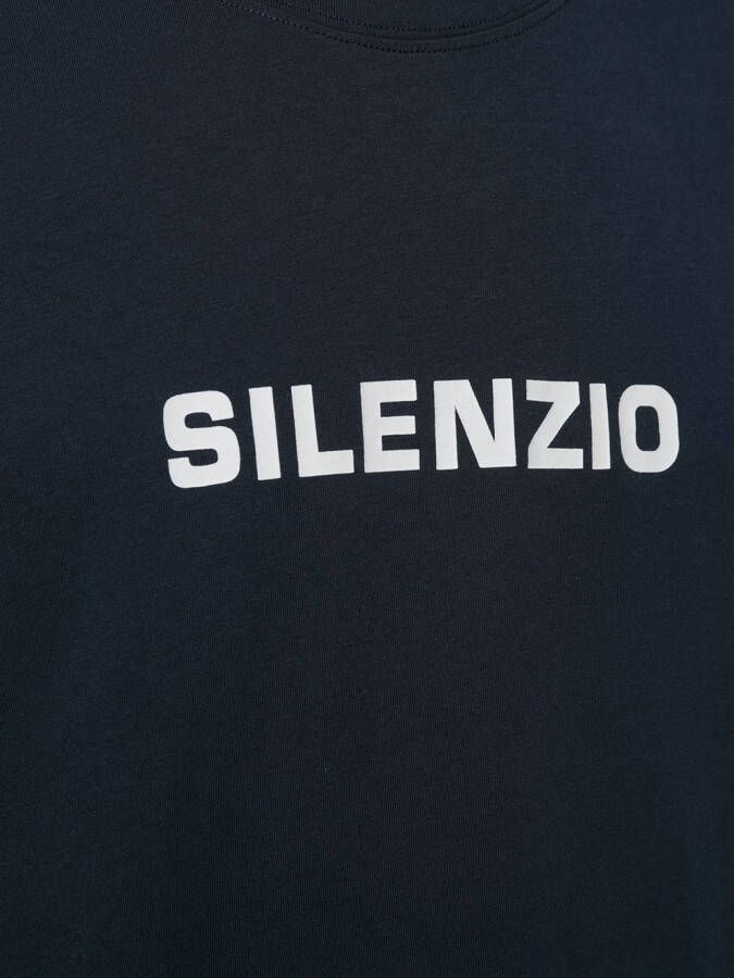 ASPESI T-shirt met print Blauw