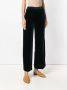 ASPESI velvet cropped trousers Blauw - Thumbnail 3