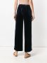 ASPESI velvet cropped trousers Blauw - Thumbnail 4