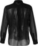 ASPESI Zijden blouse Zwart - Thumbnail 2