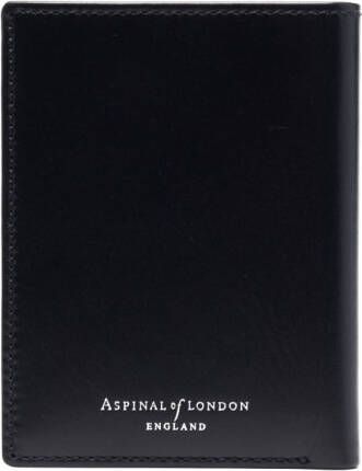 Aspinal Of London Leren portemonnee Blauw