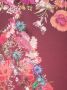 Aspinal Of London Sjaal met bloemenprint Rood - Thumbnail 2