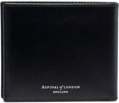 Aspinal Of London Leren portemonnee Zwart