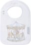 Atelier Choux Slabbetje met print Blauw - Thumbnail 1