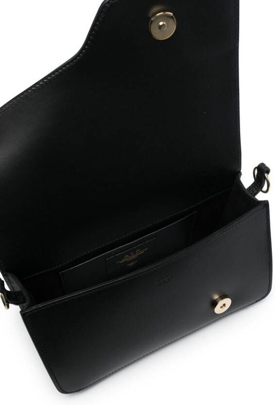ATP Atelier Assisi leren shopper Zwart