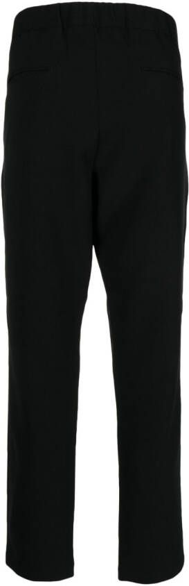 Attachment Straight pantalon Zwart