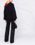 Atu Body Couture x Ioana Ciolacu asymmetrische sweater met gewatteerde bandje Zwart - Thumbnail 4